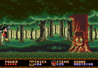 Castle of Illusion screenshot 3 for Sega Mega Drive